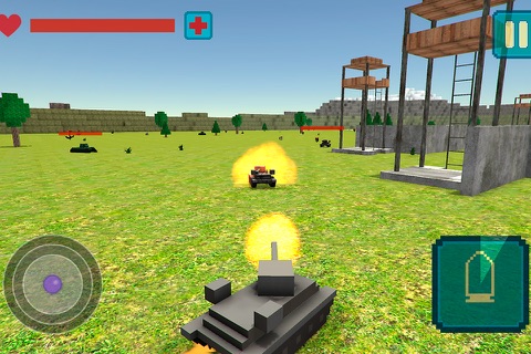 Armored Craft Tank Battle 3D screenshot 2