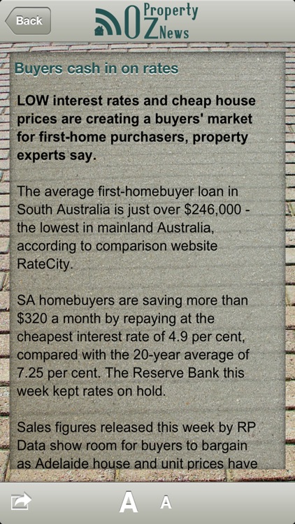 Oz Property News