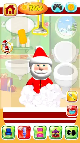 Game screenshot Talking Santa Claus Game apk