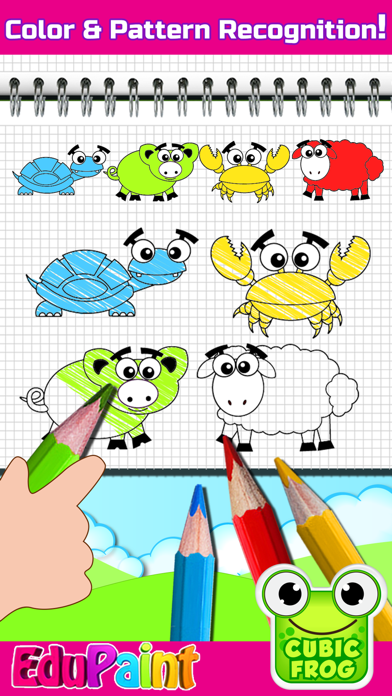 Preschool EduPaint - Amazing HD Paint & Learn Educational Activities for Toddlers and Preschool Children Screenshot 3