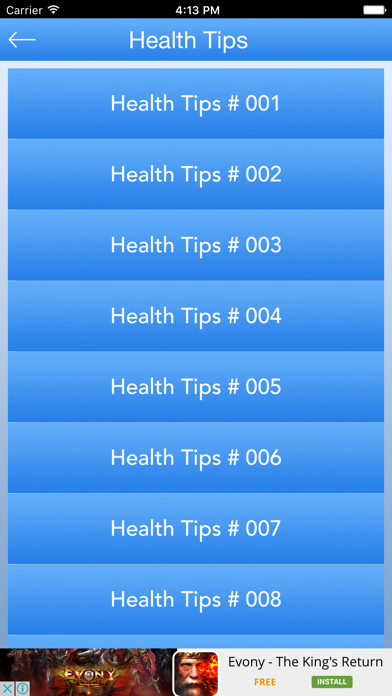 How to cancel & delete Health Tips - Kalongi Se Illag from iphone & ipad 3