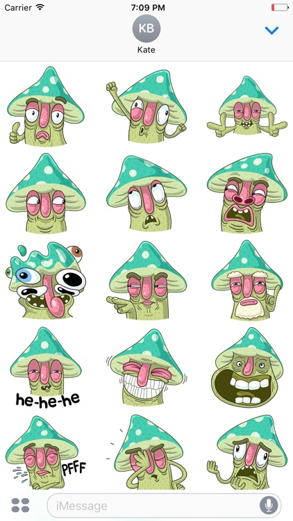 Mushroom! Stickers