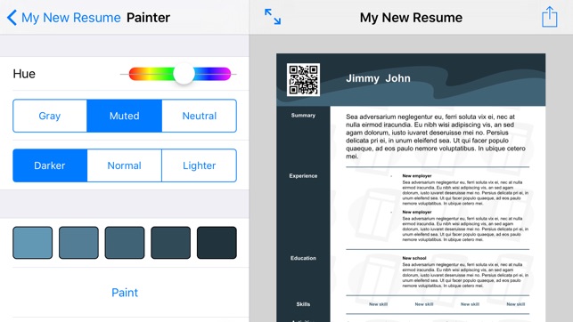 Resume Artist(圖1)-速報App