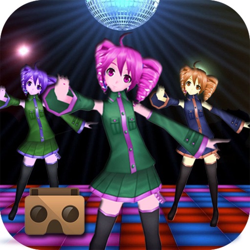 VR Anime Dancing Girls Icon