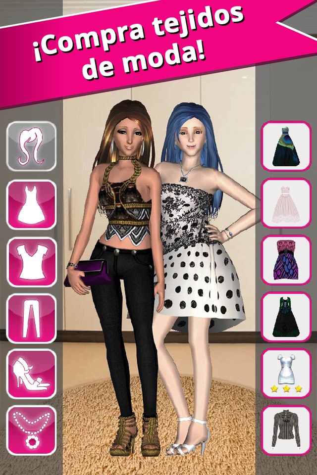 Style Me Girl - Free 3D Fashion Dressup screenshot 2