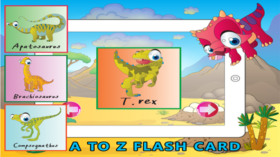 How to cancel & delete Learn ABC Dinosaur Shadow Puzzle - Flash Card Game from iphone & ipad 3