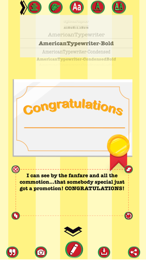 Congratulation Greetings Maker(圖4)-速報App