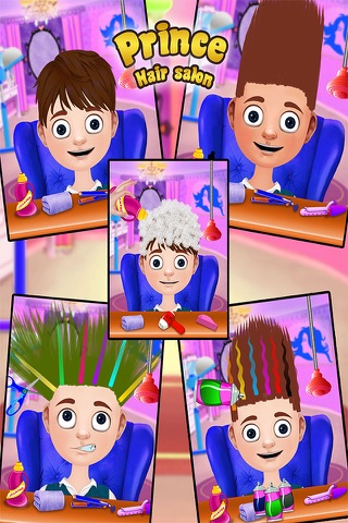 Prince Hair Salon: Hair salon games for girls screenshot 3