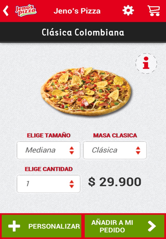 Jenos Pizza screenshot 3