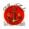 Golden Anchor Tattoo