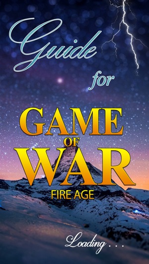 Guide for Game of War Fire Age