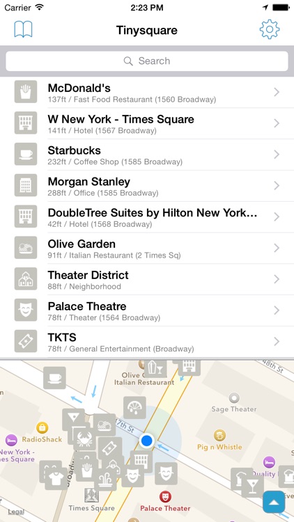 Tinysquare for Foursquare