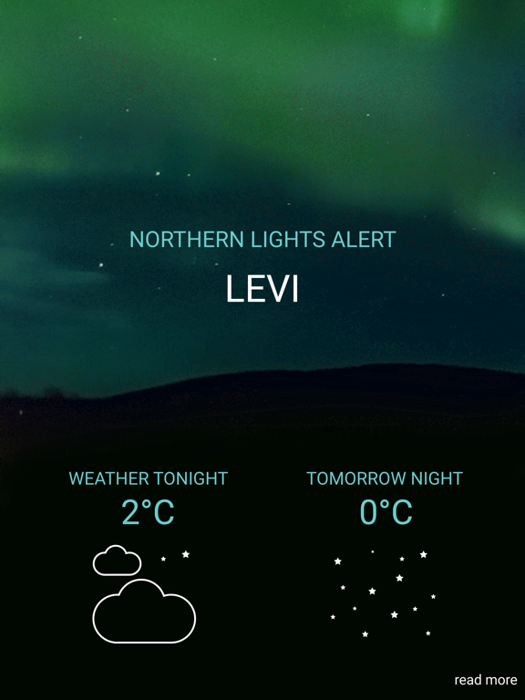 Northern Lights Alert Leviのおすすめ画像1