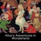 It tells the story of a girl named Alice who falls down a rabbit hole into a fantasy world  populated by peculiar and anthropomorphic creatures