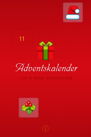 Advent Calendar 100 % Chocolate Free screenshot 3