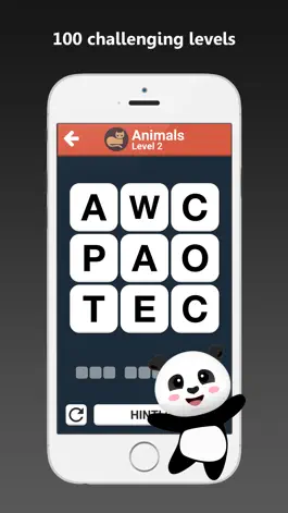 Game screenshot Panda Hidden Word Search Puzzle - Brain Training mod apk