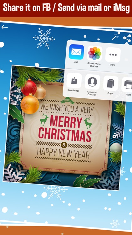 Christmas Card Creator Free! screenshot-4