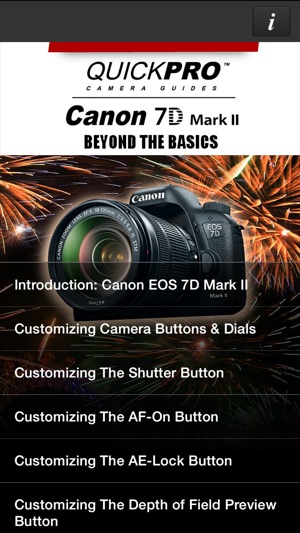 QuickPro Guide for Canon 7D Mark II Advanced HD(圖1)-速報App