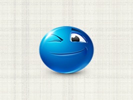Blue Emojis Sticker Pack for iMessage