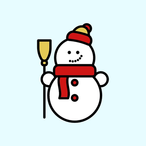 Winter Stickers - Snow and hot cocoa icon