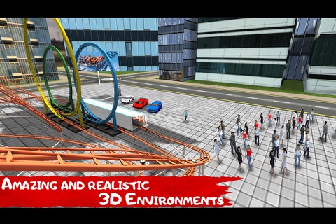 VR City Roller Coaster - Tour for Google Cardboard screenshot 4