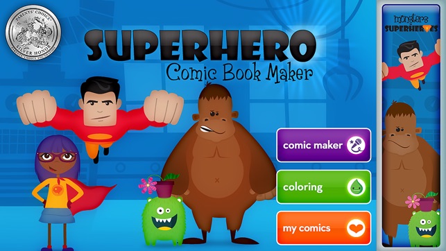 Superhero Comic Book Maker