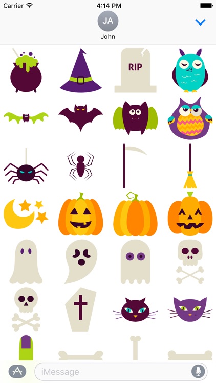 HalloMoji - Happy Halloween Emoji Stickers screenshot-3