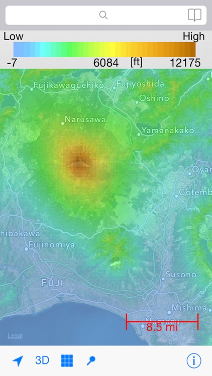 AltitudeMap SRTM3