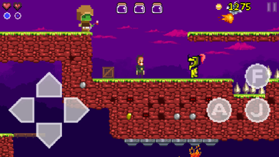 Goku to hell free - Pixel style side-scroller game screenshot 3