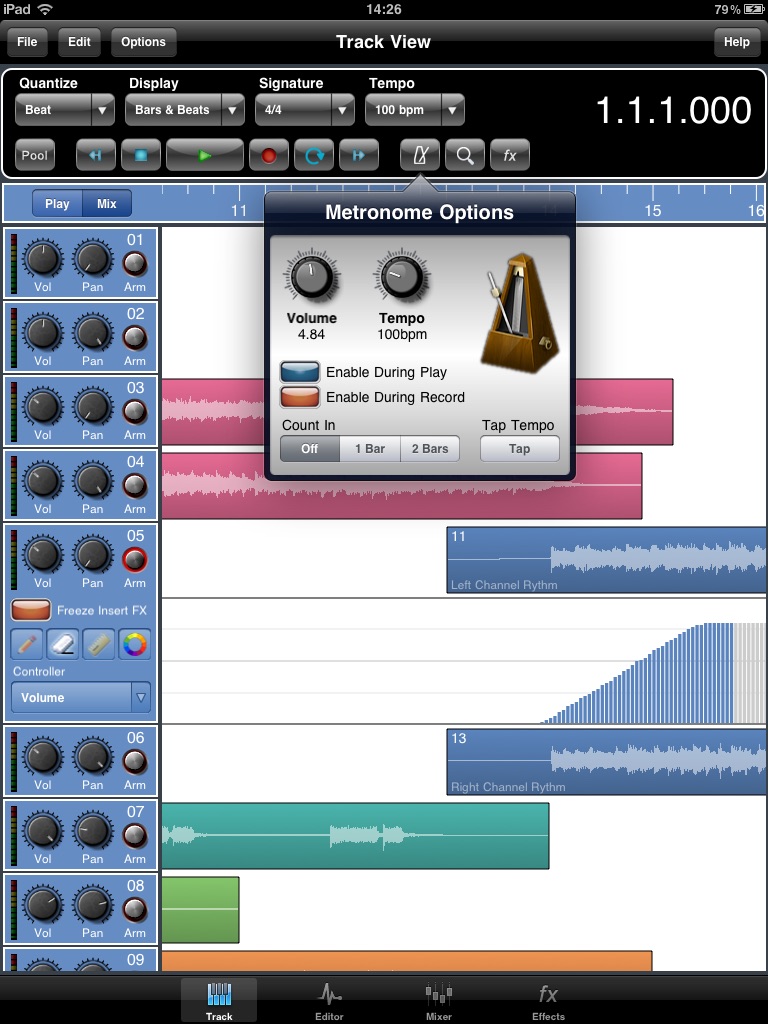 Meteor Multitrack Recorder screenshot 4