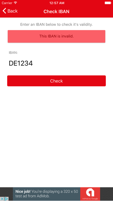 How to cancel & delete IBAN-Test from iphone & ipad 4