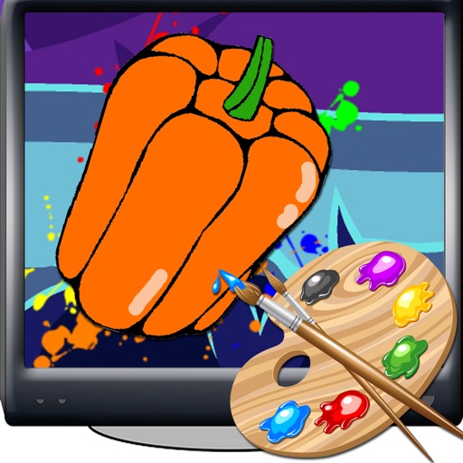 Color Games Vegetable Version Icon