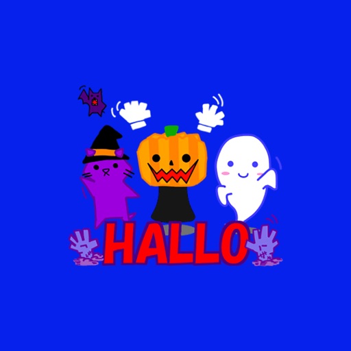 Cute Ghost For Halloween Stickers