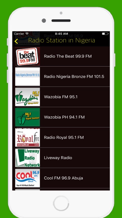 Radio Nigeria FM - Live Best Radio Stations Online screenshot 2