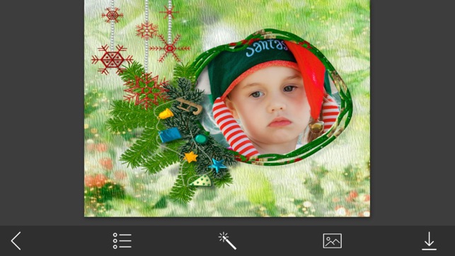 Christmas Jingle bell Photo Frame - Frame Booth(圖2)-速報App