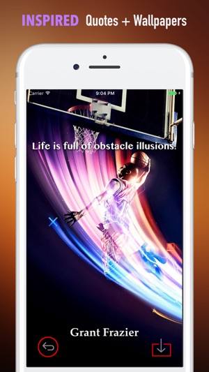 Crazy Basketball Wallpapers HD- Quotes and Art(圖5)-速報App