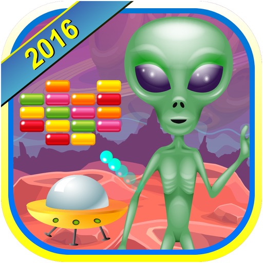 Alien Brick Breaker iOS App