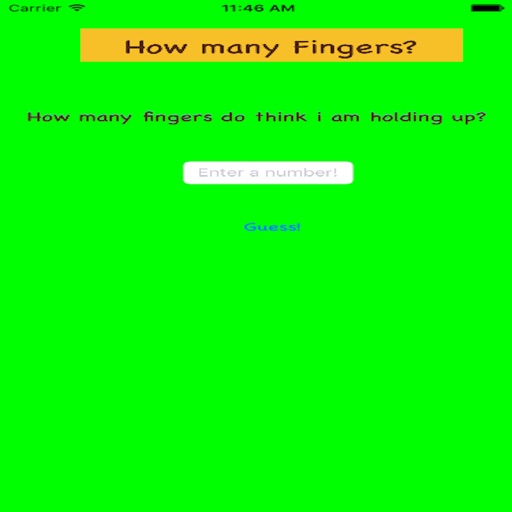 Right Fingers iOS App