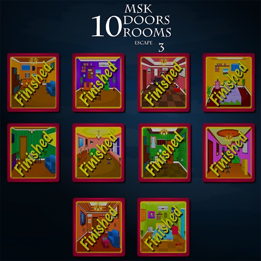 MSK 10 Rooms Doors Escape Game 3 icon