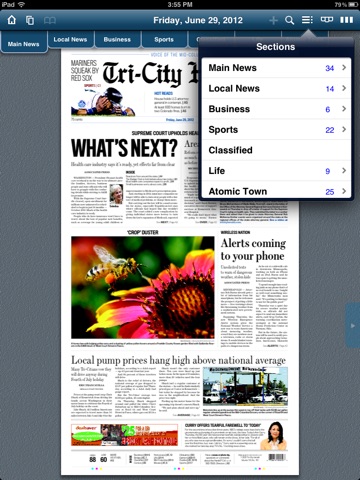 Tri-City Herald eEdition screenshot 3