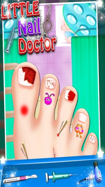 Toe Nail Doctor - Little Nail Surgery kids games