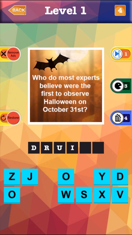 Halloween Riddle Quiz Trivia Fun & Logic Builder screenshot-3