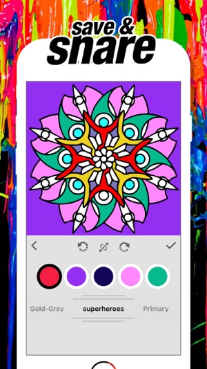 Mandala Coloring Books for Me(圖2)-速報App