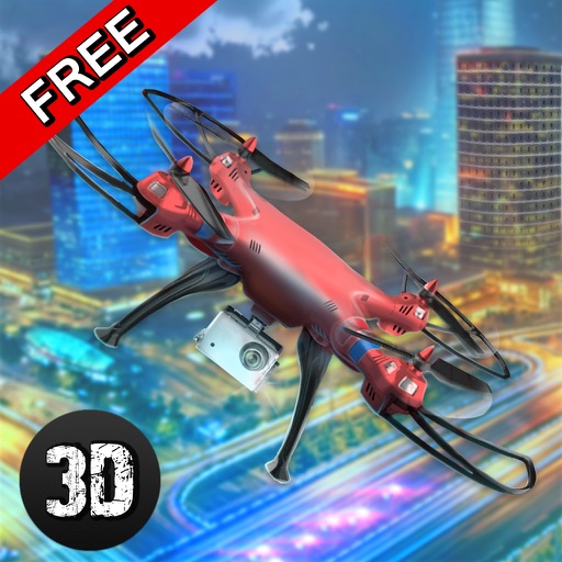 Criminal City RC Drone Simulator 3D iOS App