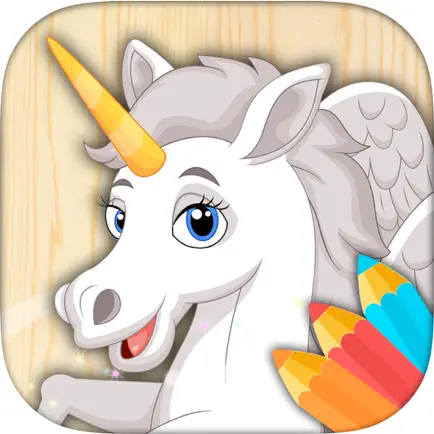 Unicorn & pegasus coloring pages Fantastic animals Cheats