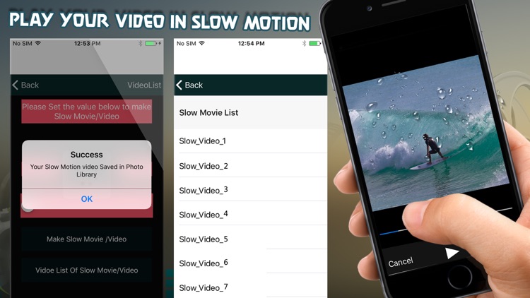 Slow and Fast Motion Movie & Video Editor