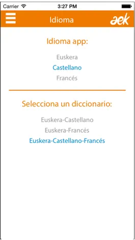 Game screenshot AEK euskara praktikoa apk