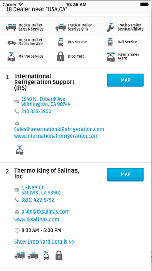 Thermo King Dealer Locator