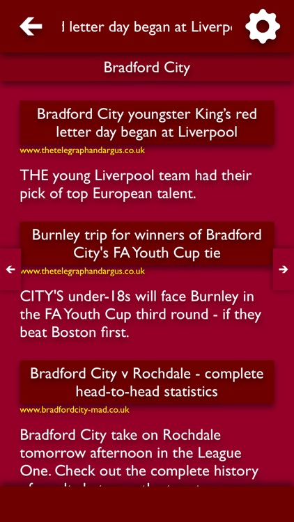 All The News - Bradford City Edition