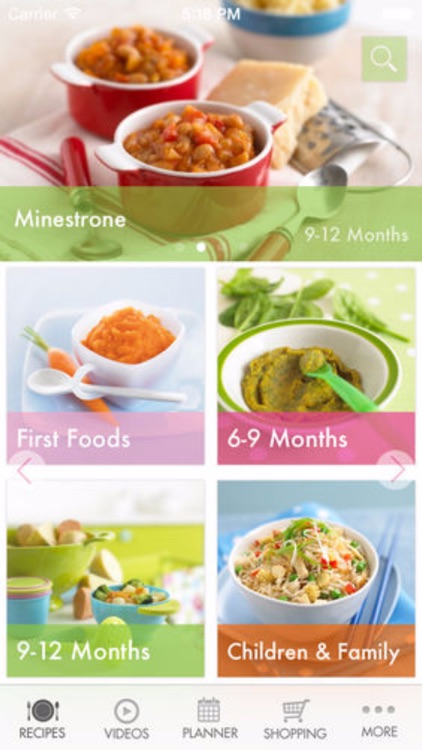 Annabel Karmel's Baby & Toddler Recipe App